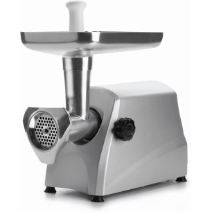 Електрическа месомелачка, 220-240V, 50Hz, 550W, 240r.p.m, алуминий/инокс, смилане до 2кг за минута, 53,5x26x35см – Lacor