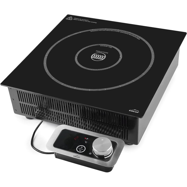 Индукционен електрически плот / котлон, 220-240V, 50/60Hz, 500-3500W, 10 нива, 36x38x12,5см, 6,8кг, PRO – Lacor