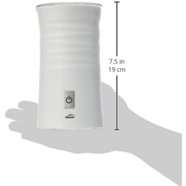 Електрически уред за разпенване на мляко, 220-240V, 50/60Hz, 240мл, 360°, ф10x21см, LATTE – Lacor