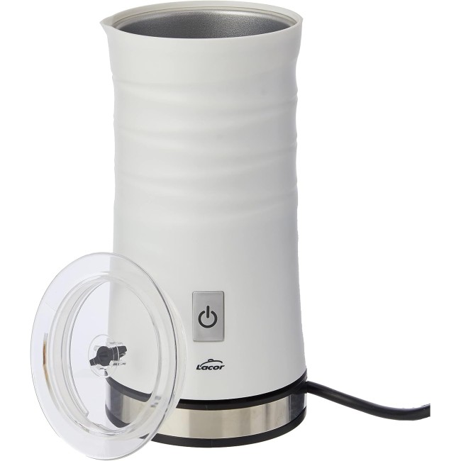 Електрически уред за разпенване на мляко, 220-240V, 50/60Hz, 240мл, 360°, ф10x21см, LATTE – Lacor
