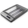Електрически дигитален тостер, хоризонтален, инокс, 1000W, 3 кварцови лампи, 6 нива, 24x20см (грил), 35x23,5xh7см – Lacor