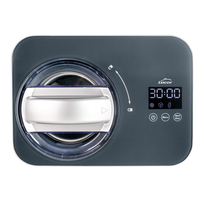 Електрическа машина за приготвяне на сладолед, 100W, 1л, 31,5x23,5x21см, Icy – Lacor