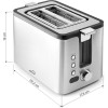 Електрически тостер с 2 слота, 220-240V, 50/60Hz, 800W, 29,3x17,7x19см, 1,65кг, SMART - Lacor