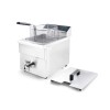 Електрически фритюрник с кранче за източване, 220-240V, 50Hz, 3500W, 60°C - 190°C, 8л, 29x56,7x41,5см, 12,6кг, INDUCCIÓN - Lacor