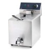 Електрически фритюрник с кранче за източване, 220-240V, 50/60Hz, 3500W, 50°C - 190°C, 8л, 27x41x42см, 7кг, PROFESIONAL - Lacor