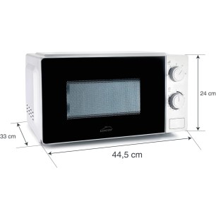 Микровълнова фурна, 700W, 20л, 44,5x33x24см, Lune – Lacor