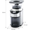 Електрическа мелничка за кафе, 220-240V, 50/60Hz, 200W, 12 нива, 15,2x21x26см, 1,85л, KALDI – Lacor