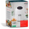 Уред за здравословно готвене / Air Fryer, 220-240V, 50/60Hz, 1000W, 40°C - 200°C, таймер: от 1 до 60мин, 3л, 34x25x33см, бял, VITALCOOK – Lacor