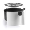 Уред за здравословно готвене / Air Fryer, 220-240V, 50/60Hz, 1000W, 40°C - 200°C, таймер: от 1 до 60мин, 3л, 34x25x33см, бял, VITALCOOK – Lacor