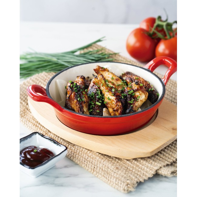 Уред за здравословно готвене / Air Fryer с 8 програми, 220-240V; 50/60Hz, 1500W, 40ºC - 250ºC,  5,5л, 41x30x34,5см, 5,4кг, EcoFry - Lacor