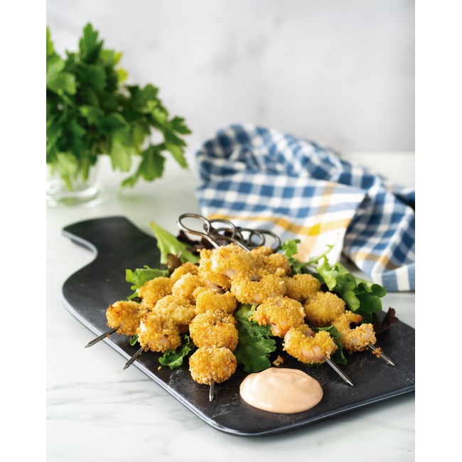 Уред за здравословно готвене / Air Fryer с 8 програми, 220-240V; 50/60Hz, 1500W, 40ºC - 250ºC,  5,5л, 41x30x34,5см, 5,4кг, EcoFry - Lacor