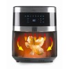 Уред за здравословно готвене / Air Fryer с 8 програми, 220-240V; 50/60Hz, 1500W, 40ºC - 250ºC,  5,5л, 41x30x34,5см, 5,4кг, EcoFry - Lacor