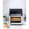 Уред за здравословно готвене / Air Fryer с 9 програми, 220-240V, 50/60Hz, 1700W, 40°C - 200°C, 1-60мин, 12л, 32,3x35,8x37,6см, 6,5кг, dAirePro - Lacor