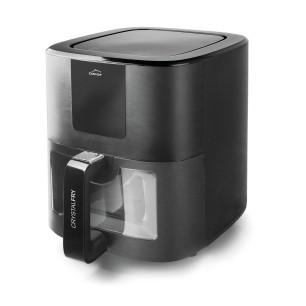 Уред за здравословно готвене / Air Fryer с 8 програми, 220-240V, 50/60Hz, 1700W, 40ºC - 200ºC, 1-60мин, 7л, 40,9x29,6x34,2см, 5,07кг, CrystalFry - Lacor