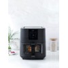 Уред за здравословно готвене / Air Fryer с 8 програми, 220-240V, 50/60Hz, 1700W, 40ºC - 200ºC, 1-60мин, 7л, 40,9x29,6x34,2см, 5,07кг, CrystalFry - Lacor