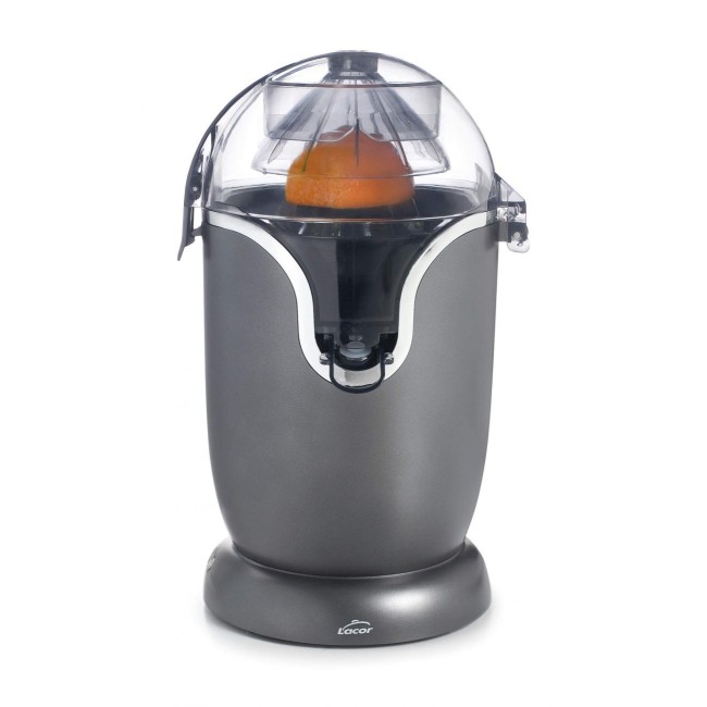 Иноксова автоматична сокоизтисквачка 220-240V, 50/60Hz, 60W, 400мл, 20x19x31см, 1,75кг - Lacor
