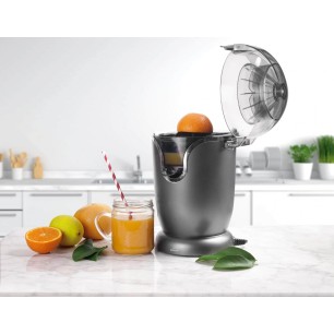 Иноксова автоматична сокоизтисквачка 220-240V, 50/60Hz, 60W, 400мл, 20x19x31см, 1,75кг - Lacor
