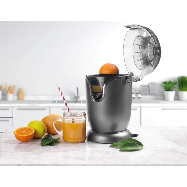 Иноксова автоматична сокоизтисквачка 220-240V, 50/60Hz, 60W, 400мл, 20x19x31см, 1,75кг - Lacor