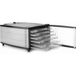 Електрически дехидрататор за храна, 220-240V, 50/60Hz, 800W, 29°C - 73°C (máx), 6 тави, 36x47x26см, 5,5кг, PRO – Lacor