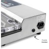 Професионален електрически уред за вакуумиране на храна, 20-240V, 50-60Hz, 700W, 0,9 bar, 16л/мин, 39x27,5x13см, 6,9кг - Lacor