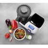 Електрически мултифункционален кухненски робот, 220-240V, 50/60Hz, 1000W, 60 - 10.000 r.p.m, 37°C - 120°C, 2л, 39x30x33см, 7,8кг, ALL IN ONE, CookingMe – Lacor