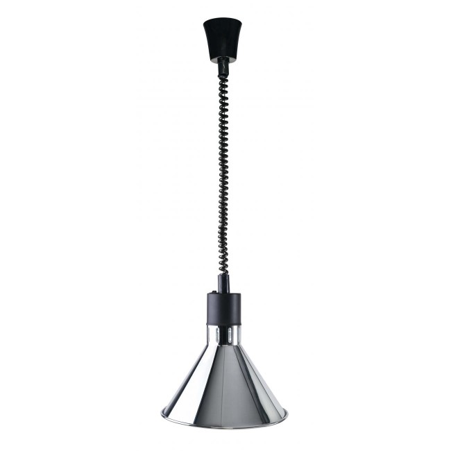 Отопляема лампа, хром, 220-240V, 50/60Hz, 275W, 27х27х35см, 1,6кг - Lacor