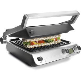 Електрически грил, 220-240V, 50/60Hz, 2000W, 0 - 230°C, 38x35x17см, 6кг, PRO – Lacor
