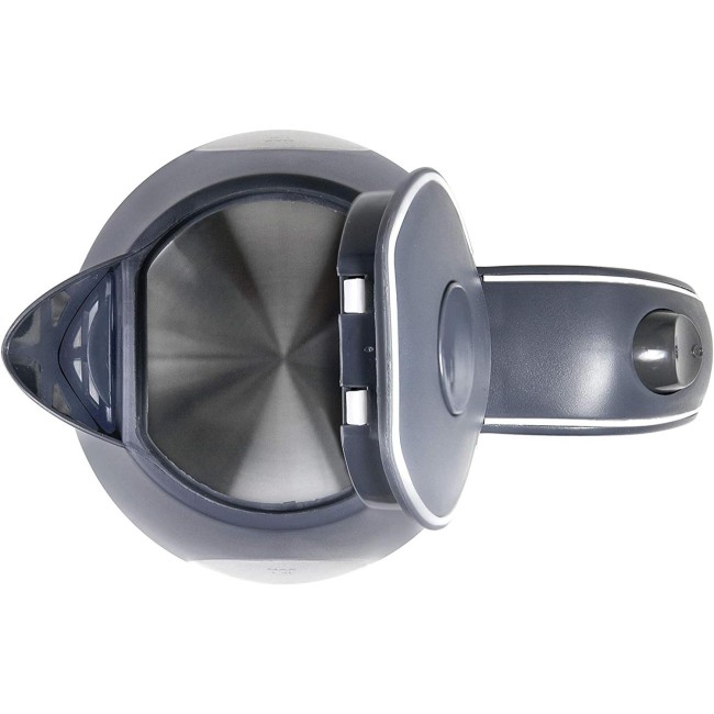 Електрическа кана за вода, сива, 2200W, 1,30л., 20х15х21см, BPA FREE - Lacor