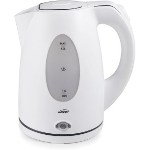 Електрическа кана за вода, бяла, 2200W, 1,30л., 20х15х21см, BPA FREE - Lacor