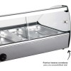 Електрическа топла витрина, 220-240V, 50Hz, 800W, 6 x GN 1/3, 30°C - 90°C, IPX4, 112,7x42x33,6см, 22кг, TÉRMICA – Lacor
