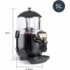 Електрическа машина за горещ шоколад, 220-240V, 50Hz, 1000W, 0°C - 90°C, 5л, 28x41x46,5см, CHOCOSWEET – Lacor