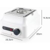 Електрическо Бен Мари за шоколад, инокс / пластмаса, 220-240V, 50/60Hz, 80W,  0ºC - 60ºC, 1,5л, 22,5x26x14,5см, 1,25кг - Lacor