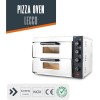 Професионална електрическа фурна за пица, двойна, 57x56xh44см, 3000W, 300°C, LECCO – Lacor