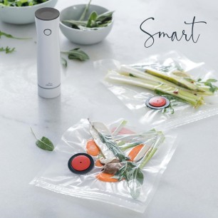 Комплект торбички за вакуумиране с вентил, 10 броя, 20x23см, SMART - Lacor