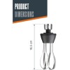 Иноксова резервна бъркалка за професионален пасатор 280W, 18,5см, RAPID - Lacor