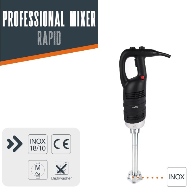 Електрически професионален пасатор, 18/10, 850W, 8000-18000 r.p.m., 100л, RAPID - Lacor