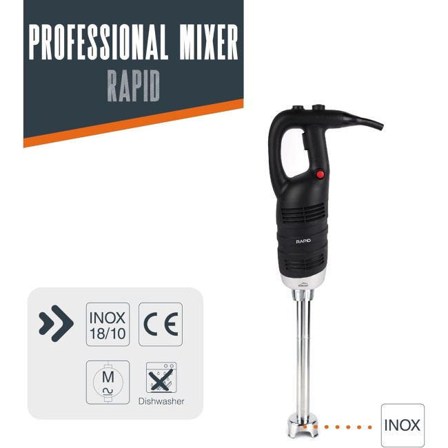 Електрически професионален пасатор, 18/10, 850W, 8000-18000 r.p.m., 160л, RAPID - Lacor