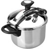 Иноксова тенджера под налягане Classic ф24см h23см 10л - Lacor