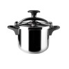 Иноксова тенджера под налягане, ф24см, 23см, 10л, GENIUS - Garinox