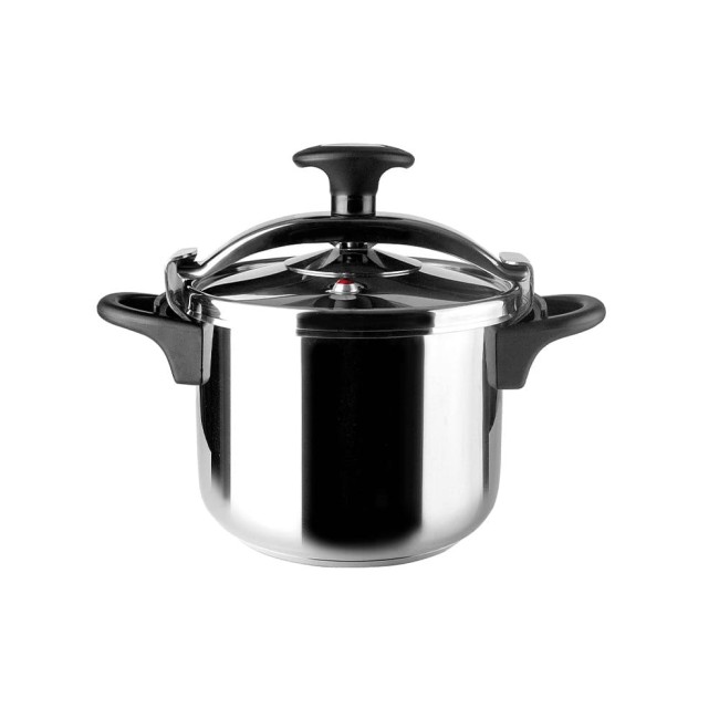 Иноксова тенджера под налягане, ф24см, 19см, 8л, GENIUS, GARINOX - Lacor
