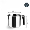 Иноксово канче / млековарка, ф14см, h12,5см, 1,5л, Caliza – Lacor