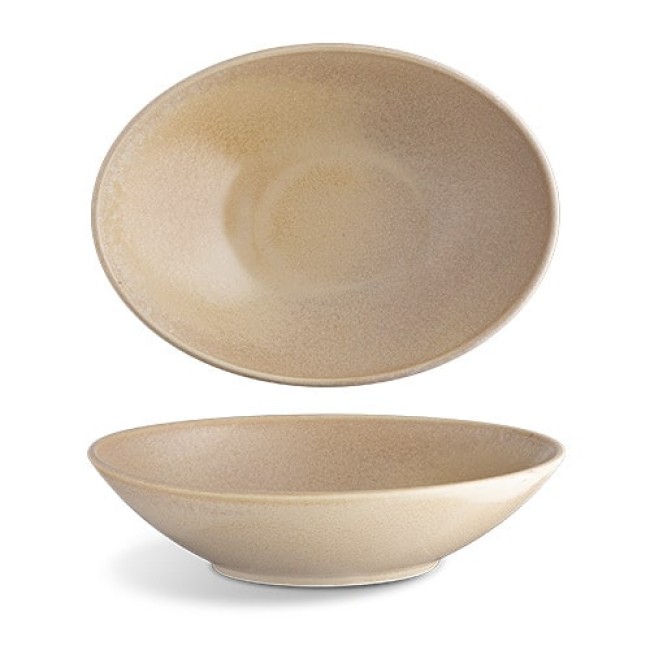 Порцелановa купа, овална, 22,8x30,6см, h7,8см, GOBI CRAFT - Suisse Langenthal
