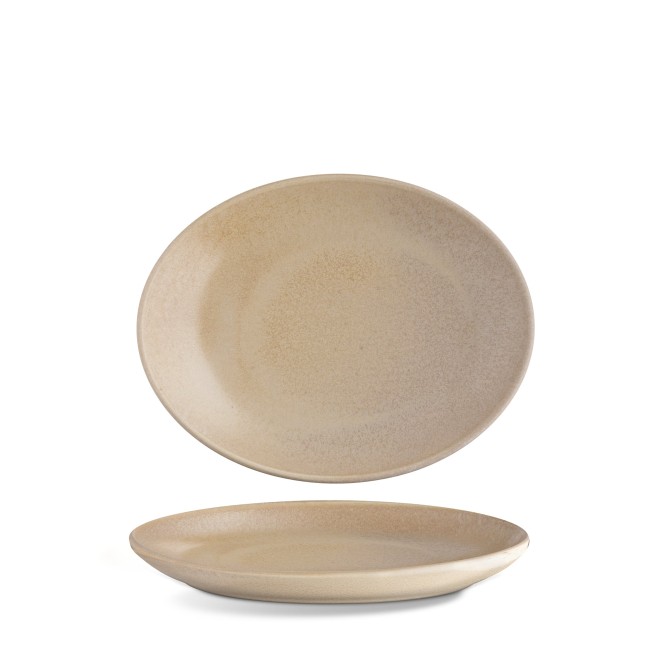 Порцеланово плато, овално, 20,3x16,2см, h1,9см, GOBI CRAFT - Suisse Langenthal