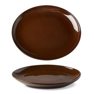 Порцеланово плато овал 28см LIFESTYLE COCOA - Lilien