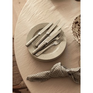 Порцеланова чиния плитка ф26см h2,3см LIFESTYLE NATURAL - Lilien