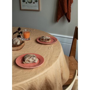 Порцеланова чиния плитка ф20см h1,8см LIFESTYLE TERRACOTTA - Lilien