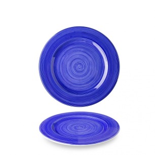 Порцеланова чиния плитка ф24см h2,1см MIR2124/X8849 SPIRAL - Lilien