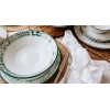 Порцеланова плитка чиния ф29см Optimo Picnic Green - G.Benedikt
