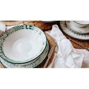 Порцеланова плитка чиния ф29см Optimo Picnic Green - G.Benedikt