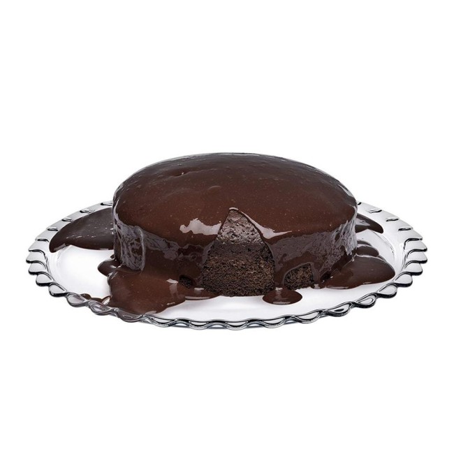 Стъклено плато / чиния за торта / сервиране 37см PATISSERIE - Pasabahce